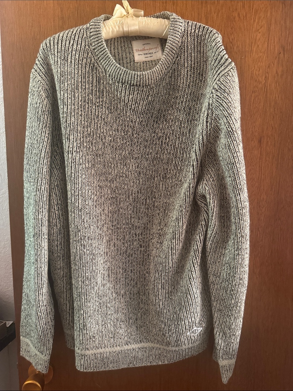 Sperry Gray Marled Crewneck Sweater